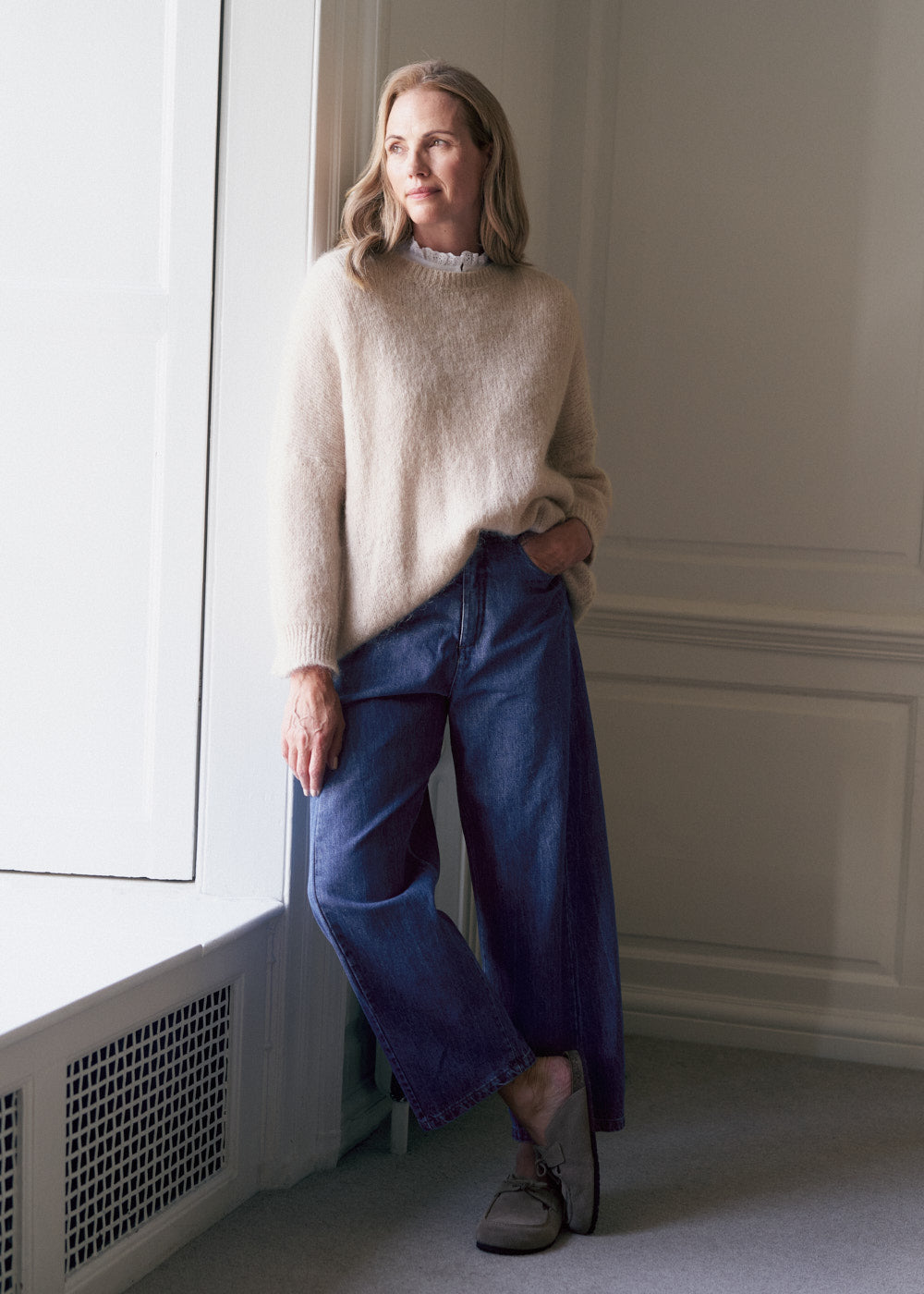 Sabina Blue Trousers