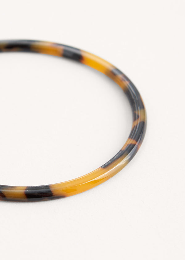 Brown tortoiseshell bangles