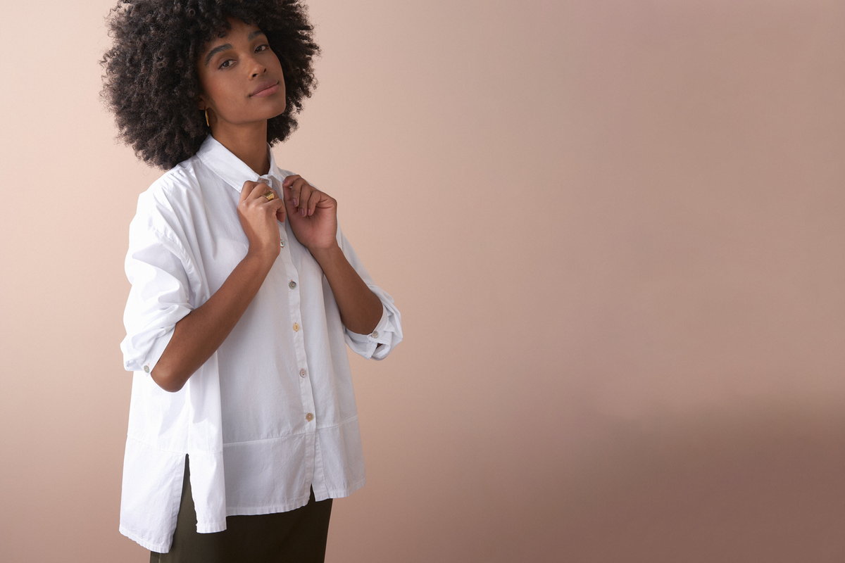 TOPS｜Bibiy 在庫ラスト 新品 BIBIY SUSIE SHIRT KNIT NAVY 【公式通販】