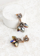 Beaded drop earrings