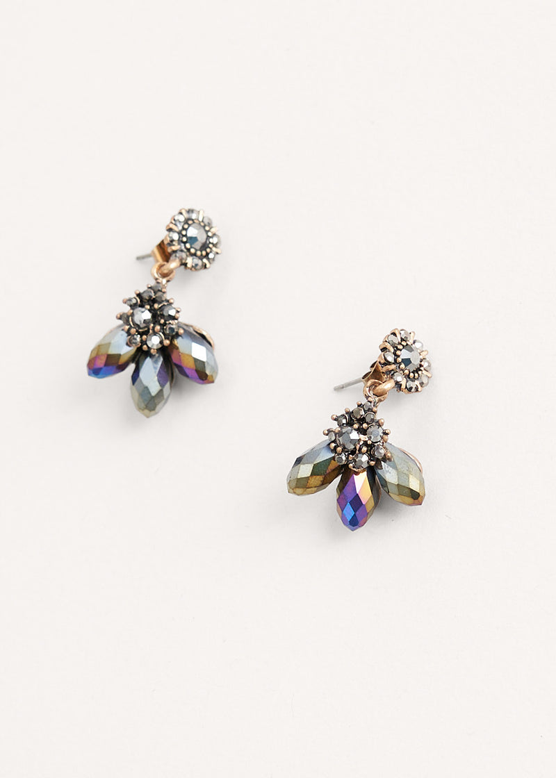 Beaded drop earrings