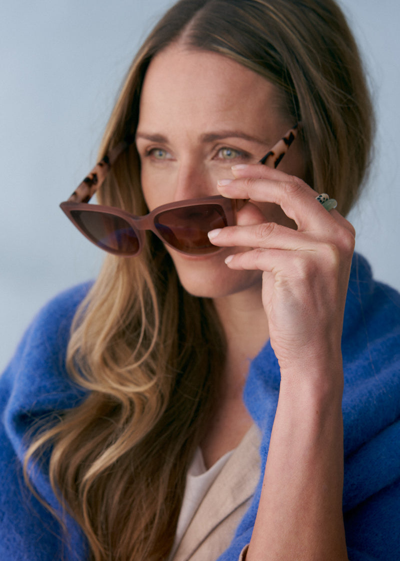 SILVIA SUNGLASSES - MOCHA
