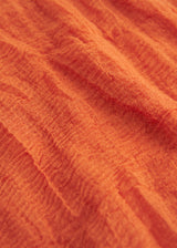 Terracotta orange scarf