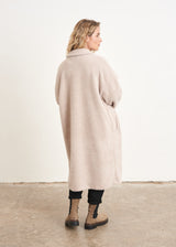 Oatmeal oversized soft coat