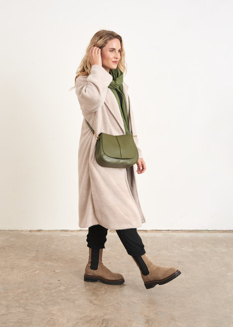 Oatmeal oversized soft coat