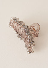 Jaw clip with sparkly bead details