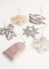 HANDCRAFTED SEQUIN BOW DECORATION