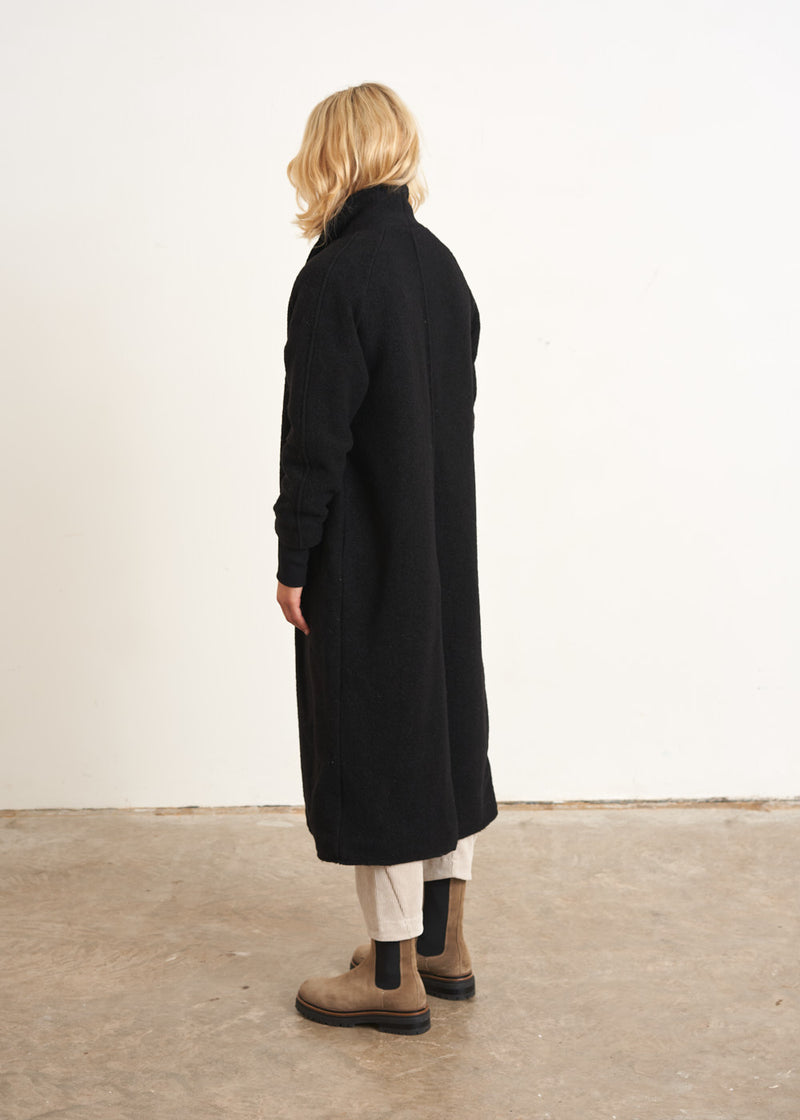 Black long coat