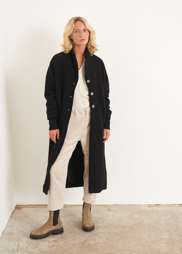 Black long coat
