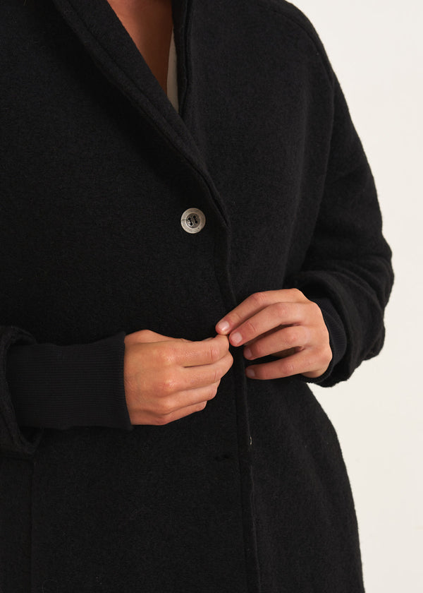 Black long coat