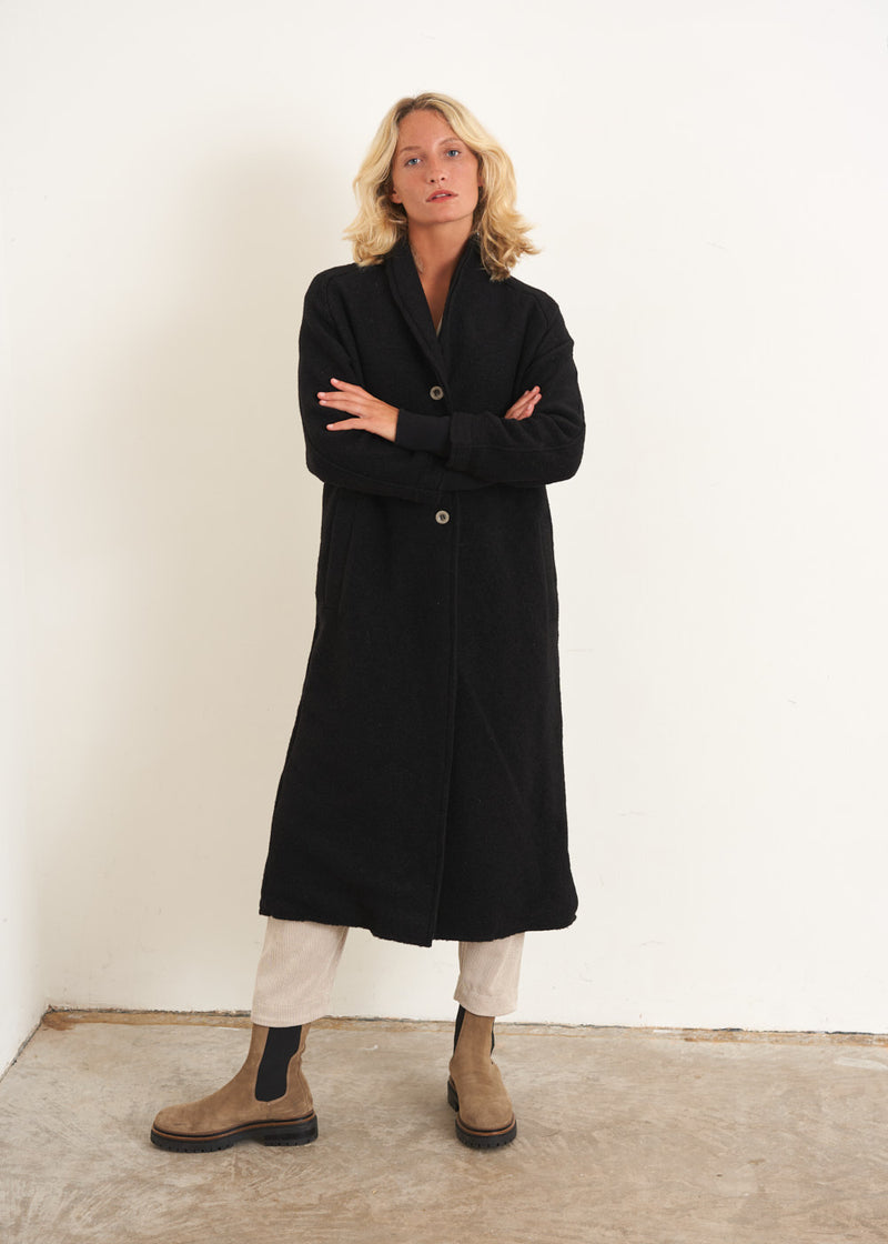 Black long coat
