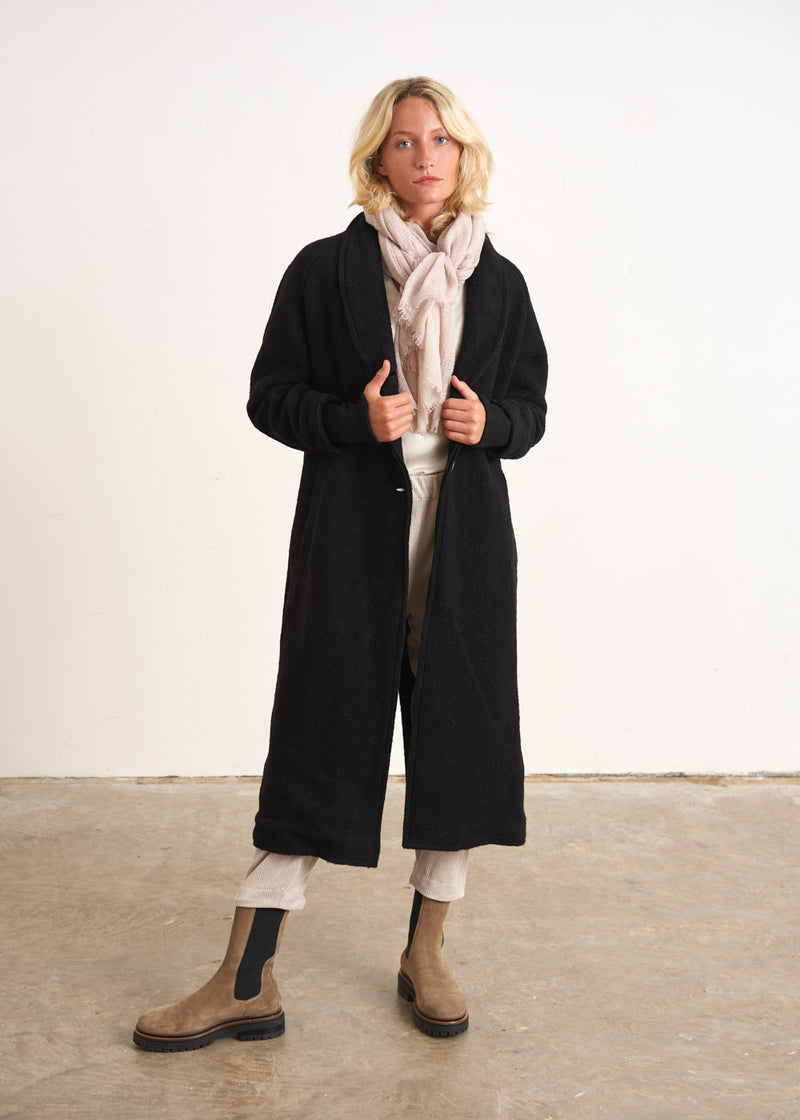 Black long coat