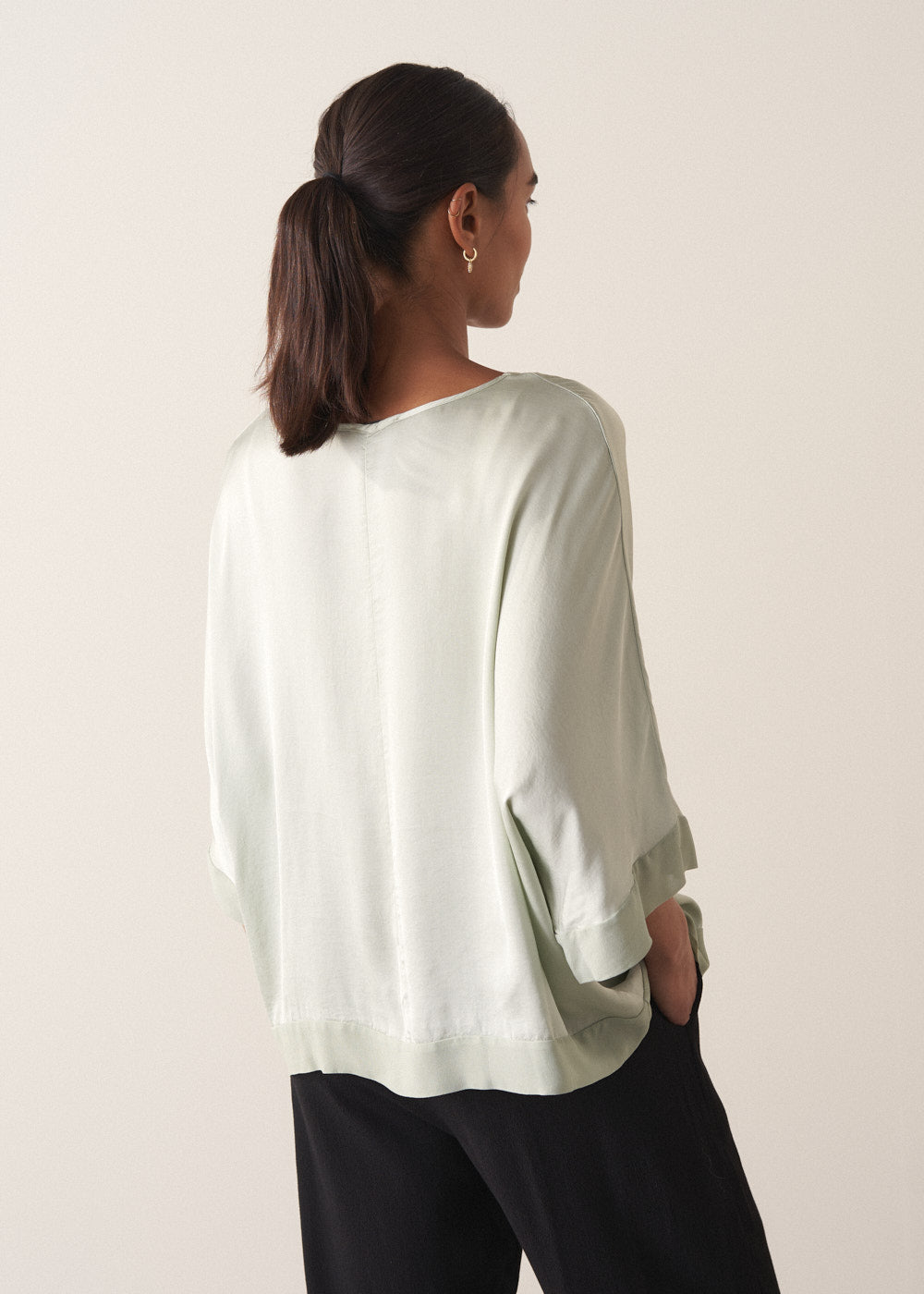 Ambrose Top - Aqua | Tops | BUSBY & FOX – Busby & Fox