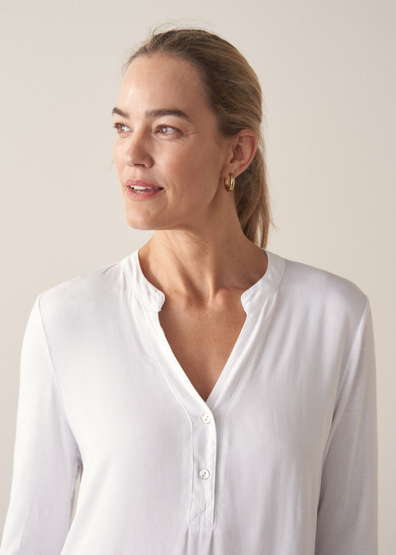 トップス theredthread harness blouse white Candice Jersey Top - White | Tops | BUSBY & FOX – Busby & Fox