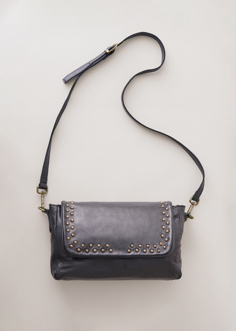 Cristina Studded Bag - Black | Accessories | BUSBY & FOX – Busby & Fox