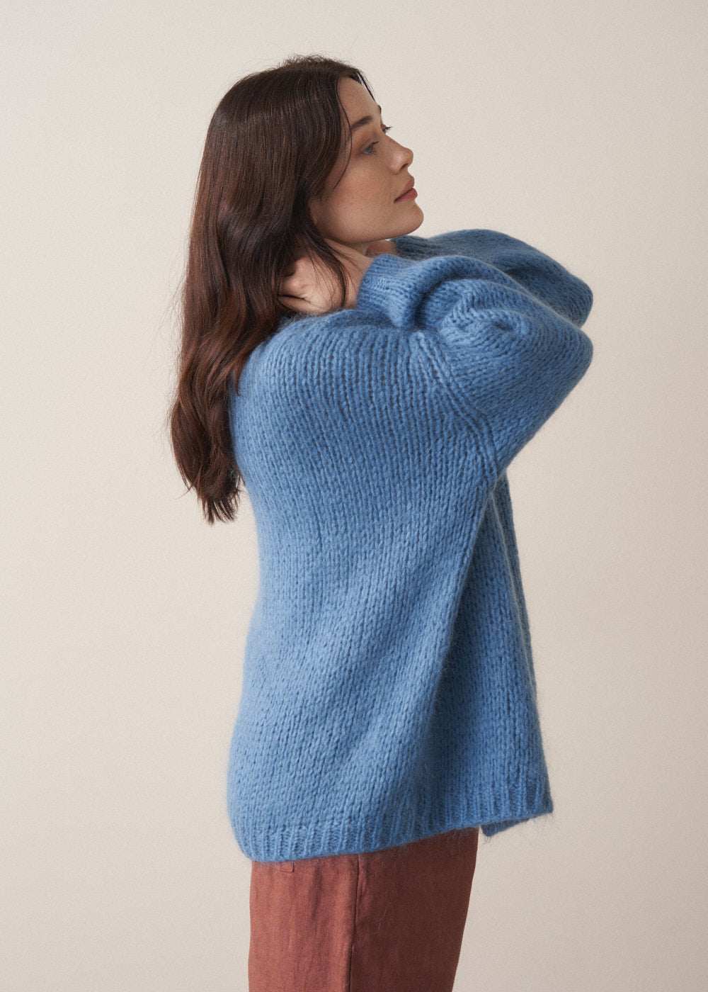 DINA CHUNKY KNIT CARDIGAN