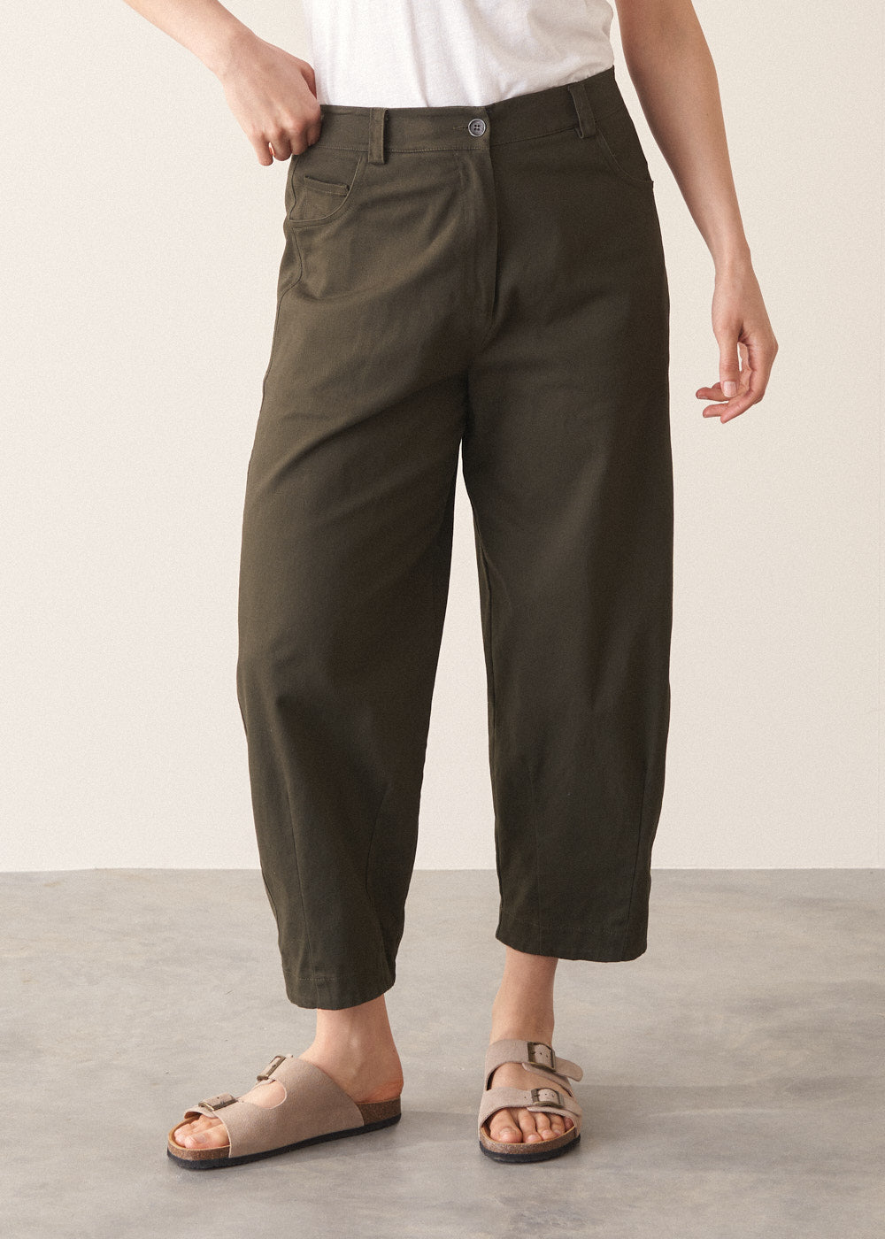 Elise Trouser - Dark Green | Bottoms – Busby & Fox