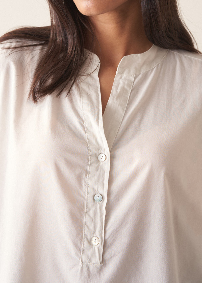 Elsie Cotton Top - Off White | Tops & Blouses – Busby & Fox
