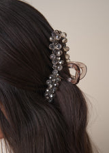 TWILA JEWEL CLAW CLIP - CLEAR