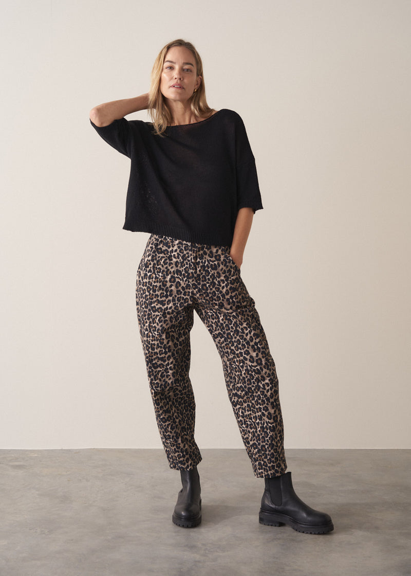 Leanora Sweater - Black | Knitwear – Busby & Fox