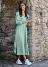 ALEXA SATIN DRESS
