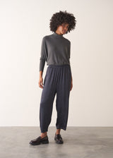 MOLLY LEOPARD PRINT SATIN TROUSERS