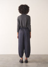 MOLLY LEOPARD PRINT SATIN TROUSERS