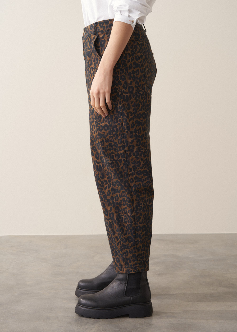 Paulo Trouser - Dark Leopard | Bottoms – Busby & Fox