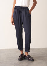 RORY SATIN TAPERED TROUSER