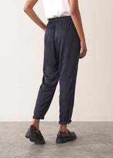 RORY SATIN TAPERED TROUSER