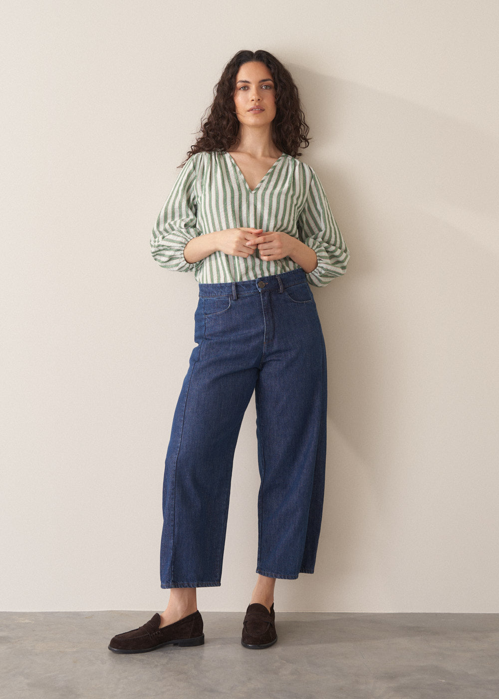 トップス spysy judge stripe top Skye Stripe Top - Green | Tops – Busby & Fox