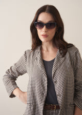 SILVIA SUNGLASSES - PINK/BLACK