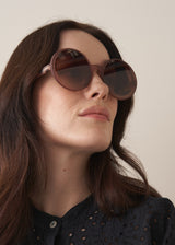 MONICA SUNGLASSES - MOCHA