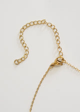 LUCILLE GOLD GILDED BAR NECKLACE