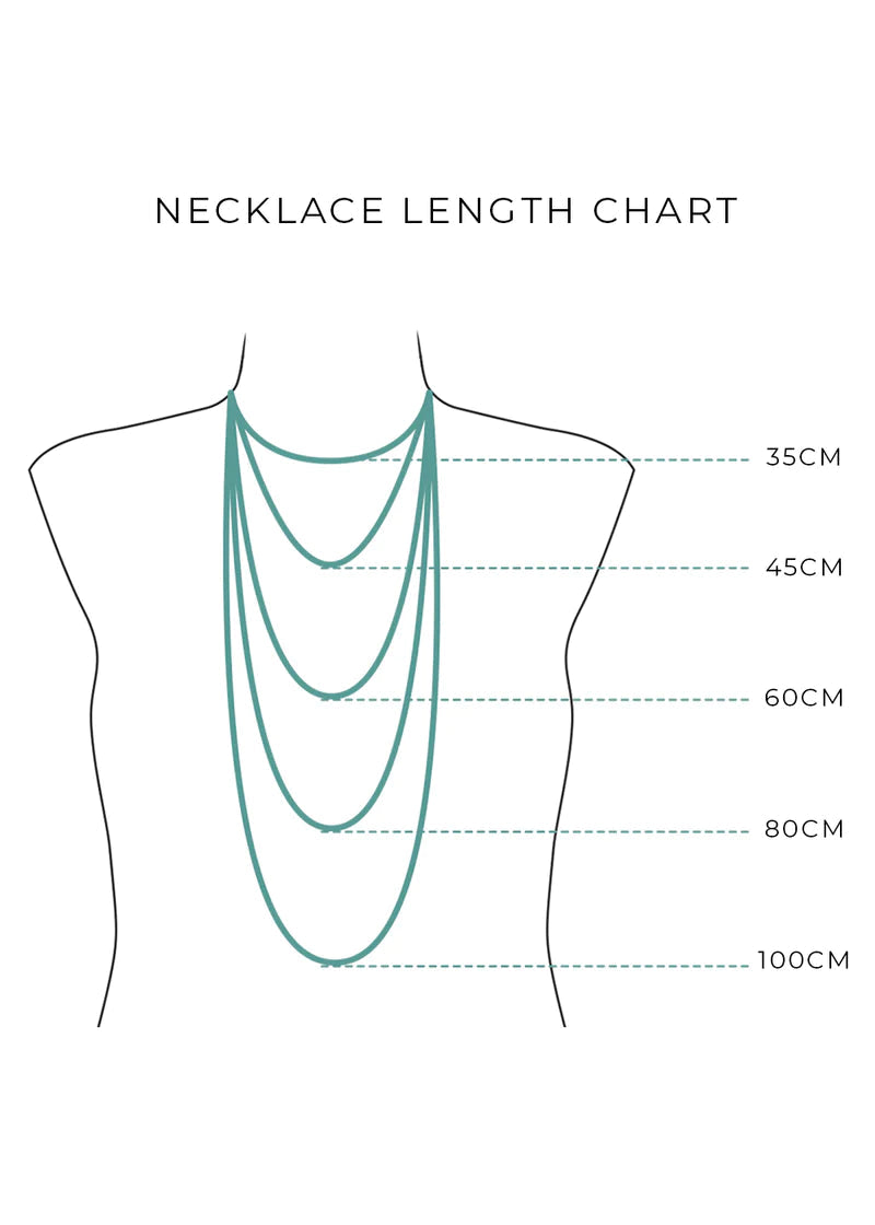 NIKA LINK CHARM NECKLACE
